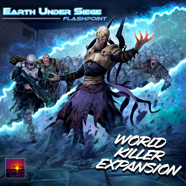 Cover image of Earth Under Siege: Flashpoint – World Killer Expansion board game