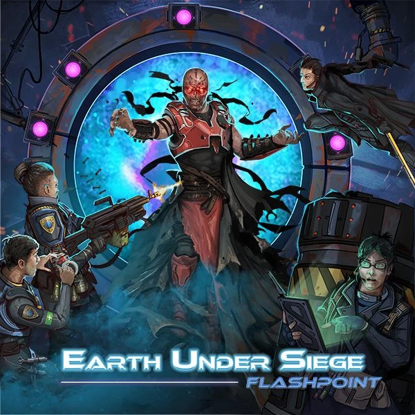 Cover image of Earth Under Siege: Flashpoint board game