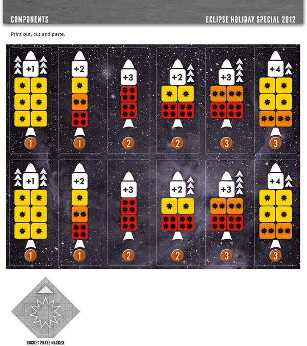 Cover image of Eclipse: Rockets of Celebration board game