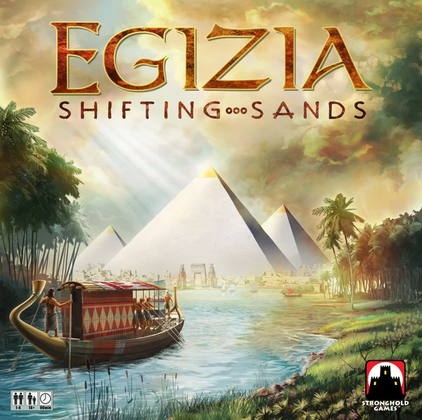 Cover image of Egizia: Shifting Sands board game