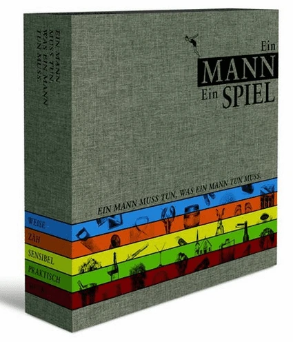 Cover image of Ein Mann. Ein Spiel. board game
