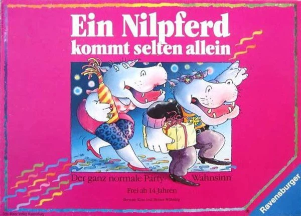Cover image of Ein Nilpferd kommt selten allein board game