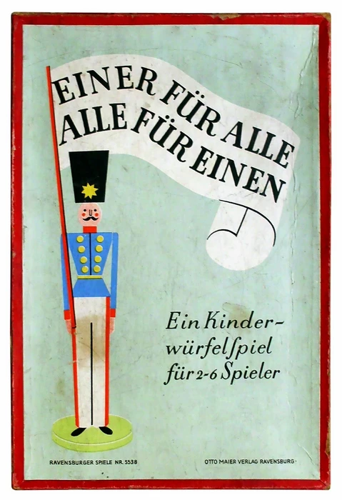 Cover image of Einer für alle: alle für einen board game