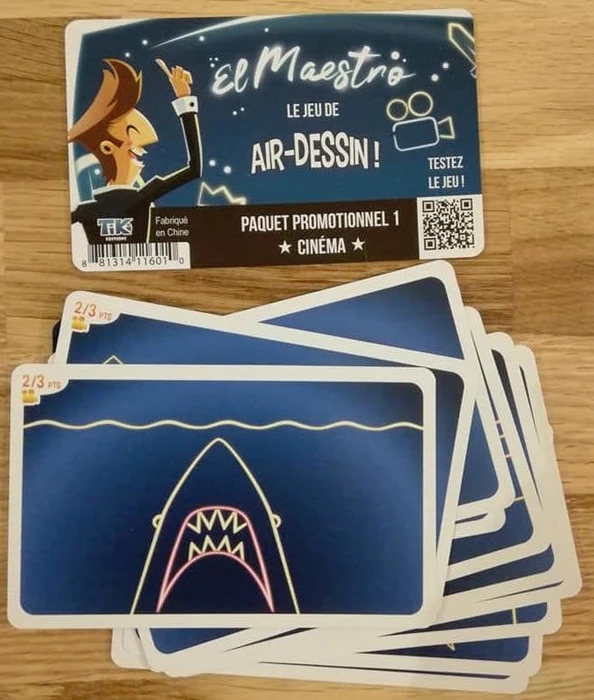 Cover image of El Maestro: Paquet promotionnel 1 – Cinéma board game