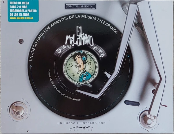 Cover image of El Melómano board game