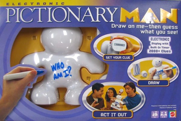 Cover image of Electronic Pictionary Man board game