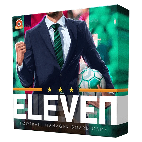 Cover image of Eleven: Football Manager Board Game (Gamefound Edition) board game