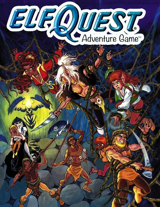 Cover image of ElfQuest Adventure Game board game