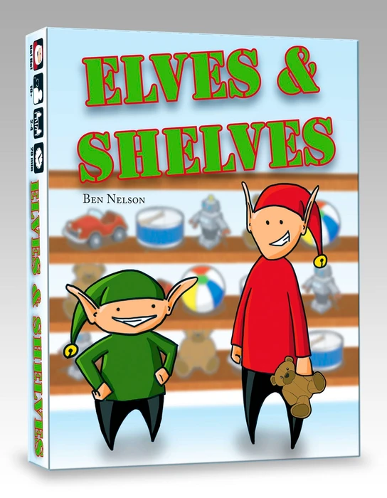 Cover image of Elves & Shelves board game