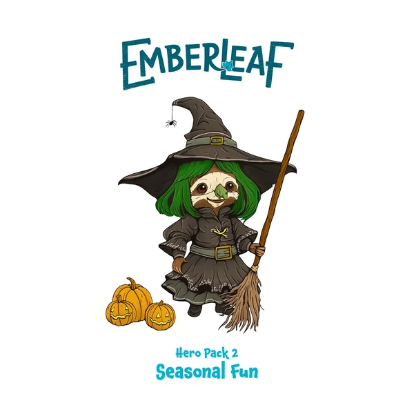 Cover image of Emberleaf: Hero Pack 2 – Seasonal Fun board game