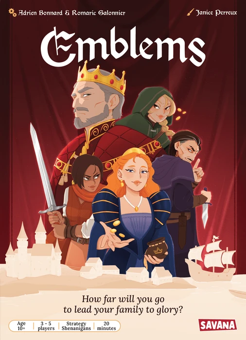 Cover image of Emblems board game