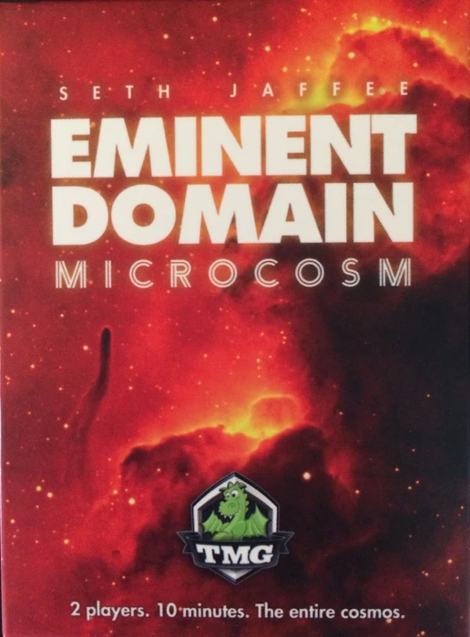 Cover image of Eminent Domain: Microcosm board game