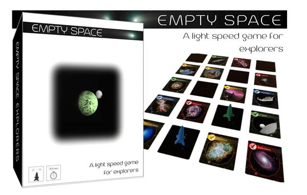 Cover image of Empty Space Explorers board game