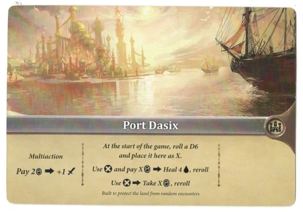 Cover image of Enchanters: Port Dasix Promo Card board game