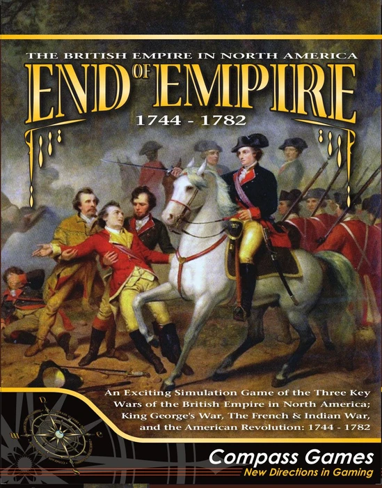 Cover image of End of Empire: 1744-1782 board game