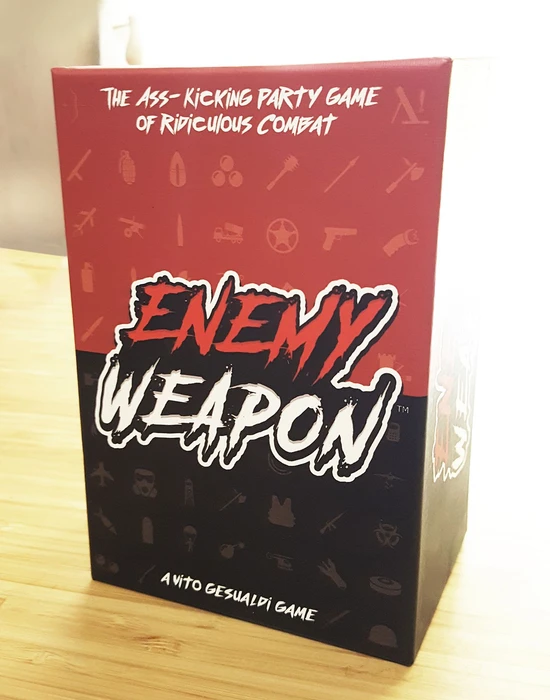 Cover image of Enemy Weapon board game