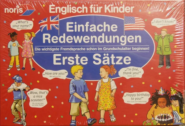 Cover image of Englisch für Kinder: Einfache Redewendungen – Erste Sätze board game