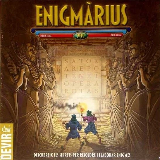 Cover image of Enigmàrius board game