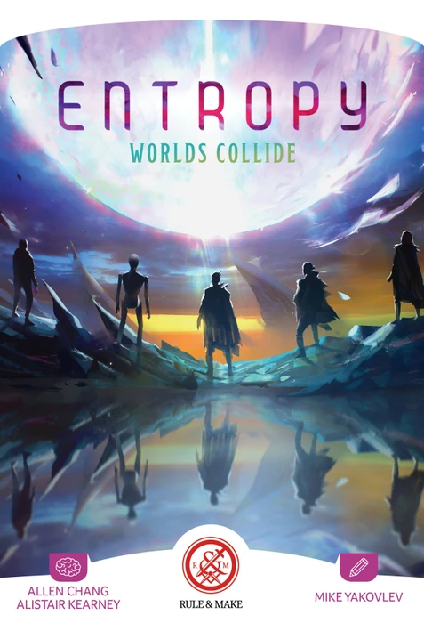 Cover image of Entropy: Worlds Collide board game