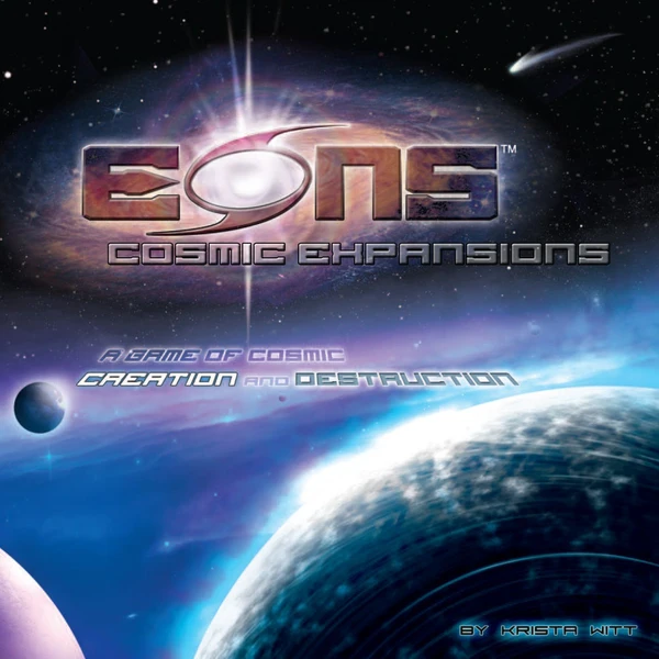 Cover image of EONS: Cosmic Expansions board game