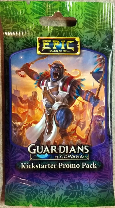 Cover image of Epic Card Game: Guardians of Gowana – Kickstarter Promo Pack board game