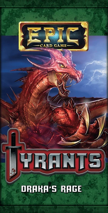 Cover image of Epic Card Game: Tyrants – Draka's Rage board game