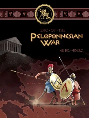 Cover image of Epic of the Peloponnesian War board game