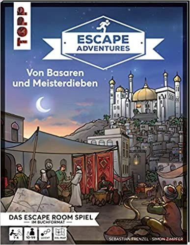 Cover image of Escape Adventures: Von Basaren und Meisterdieben board game