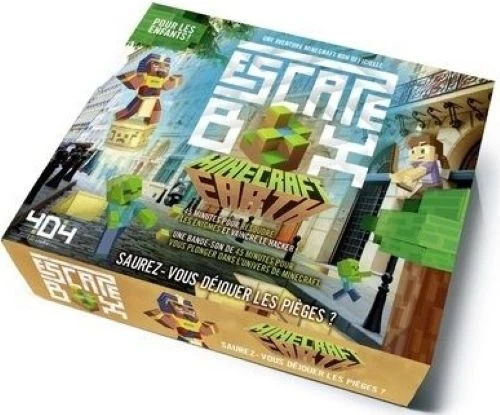 Cover image of Escape Box: Minecraft – Earth board game