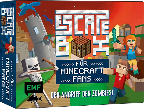 Cover image of Escape Box: Minecraft – Saurez-vous déjouer les pièges? board game