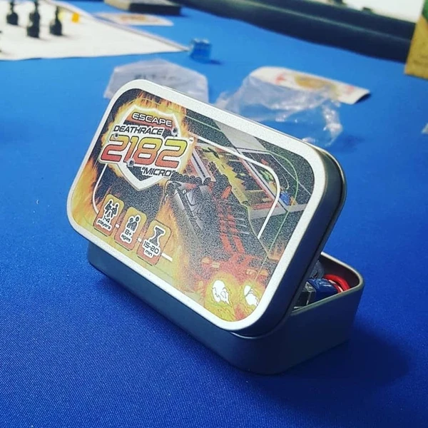 Cover image of Escape Deathrace 2182 Micro board game