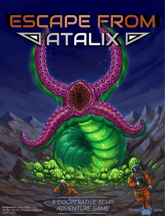 Cover image of Escape From Atalix board game