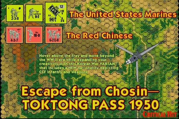 Cover image of Escape from Chosin: Toktong Pass 1950 board game