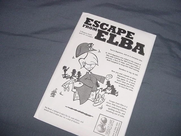 Cover image of Escape from Elba board game
