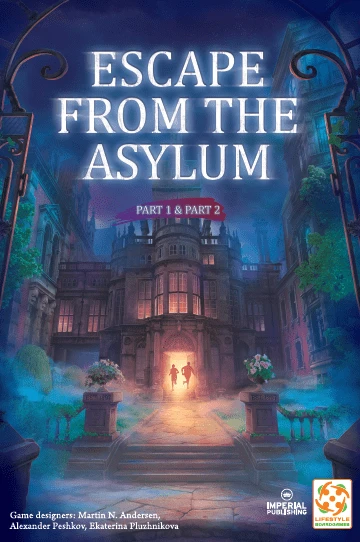 Cover image of Escape from the Asylum board game