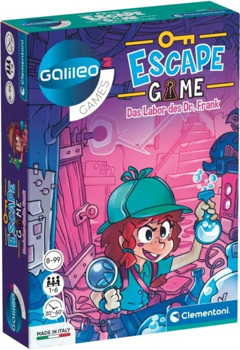 Cover image of Escape Game: Das Labor des Dr. Frank board game