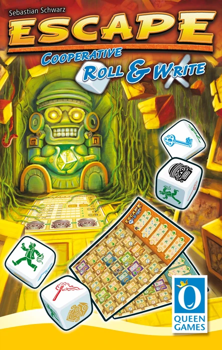 Cover image of Escape: Roll & Write board game