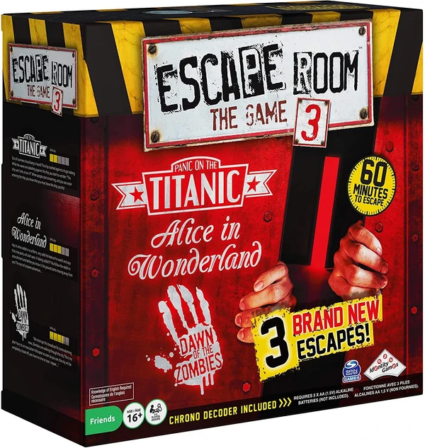 Cover image of Escape Room: The Game 3 board game