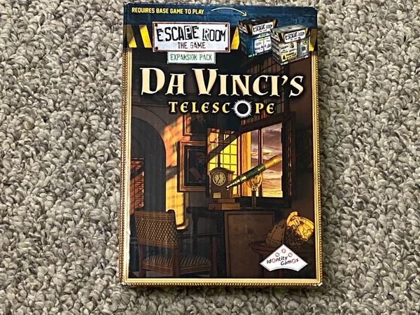 Cover image of Escape Room: The Game – Da Vinci's Telescope board game