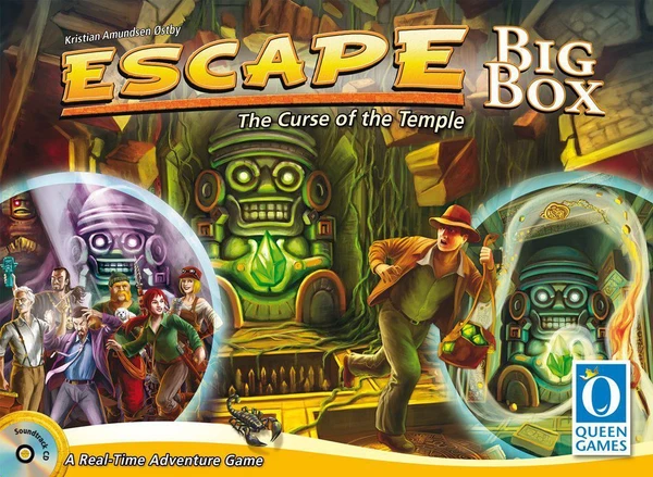Cover image of Escape: The Curse of the Temple – Big Box board game