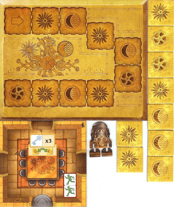 Cover image of Escape: The Curse of the Temple – Queenie 8: The Maya Calendar board game