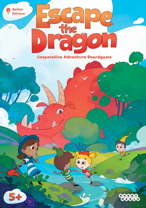 Cover image of Escape the Dragon board game