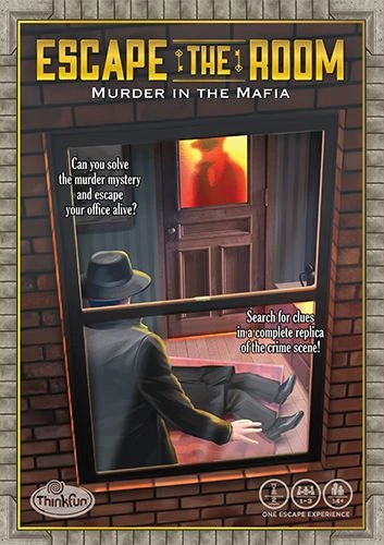 Cover image of Escape the Room: Murder in the Mafia board game