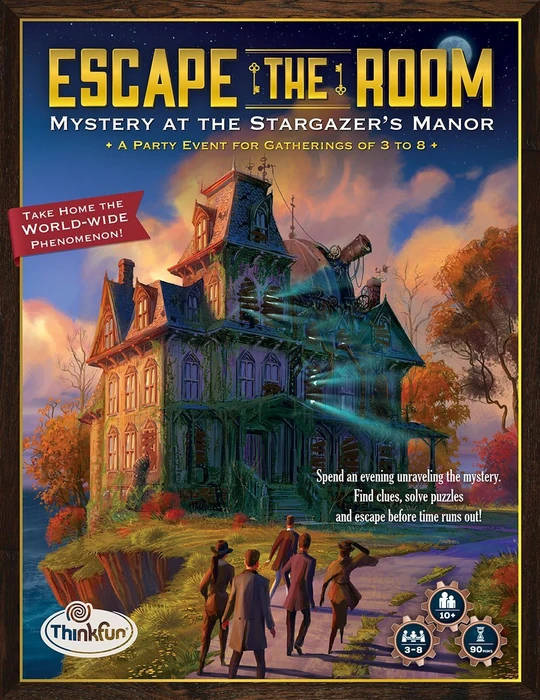 Cover image of Escape the Room: Mystery at the Stargazer's Manor board game