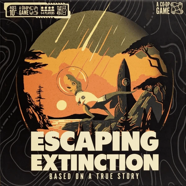 Cover image of Escaping Extinction: Based on a True Story board game
