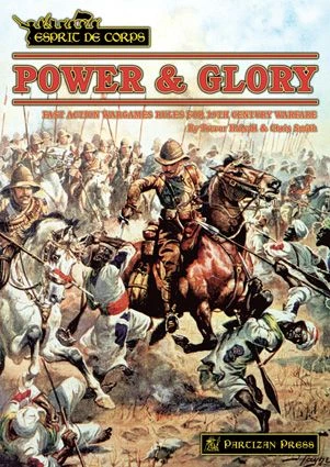 Cover image of Esprit de Corps: Power & Glory – Fast Action Wargames Rules for 19th Century Warfare board game