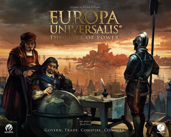 Cover image of Europa Universalis: The Price of Power (Deluxe Edition) board game