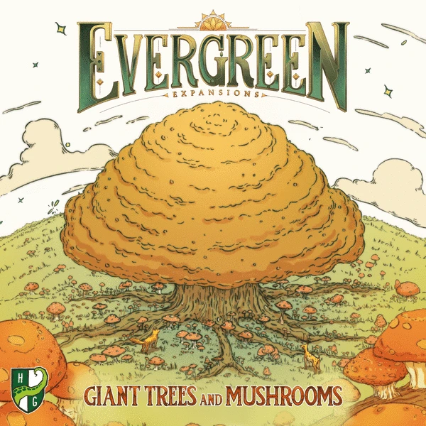 Cover image of Evergreen: Giant Trees and Mushrooms board game