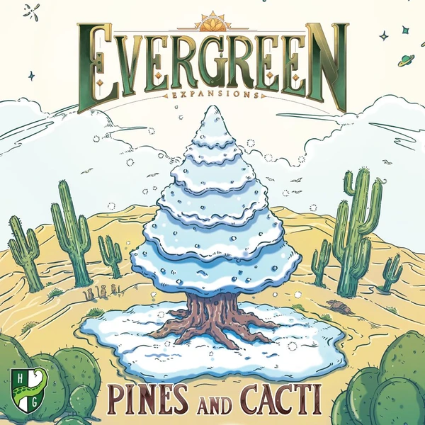 Cover image of Evergreen: Pines and Cacti board game