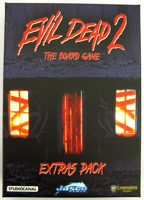 Cover image of Evil Dead 2: The Board Game – Extras Pack board game